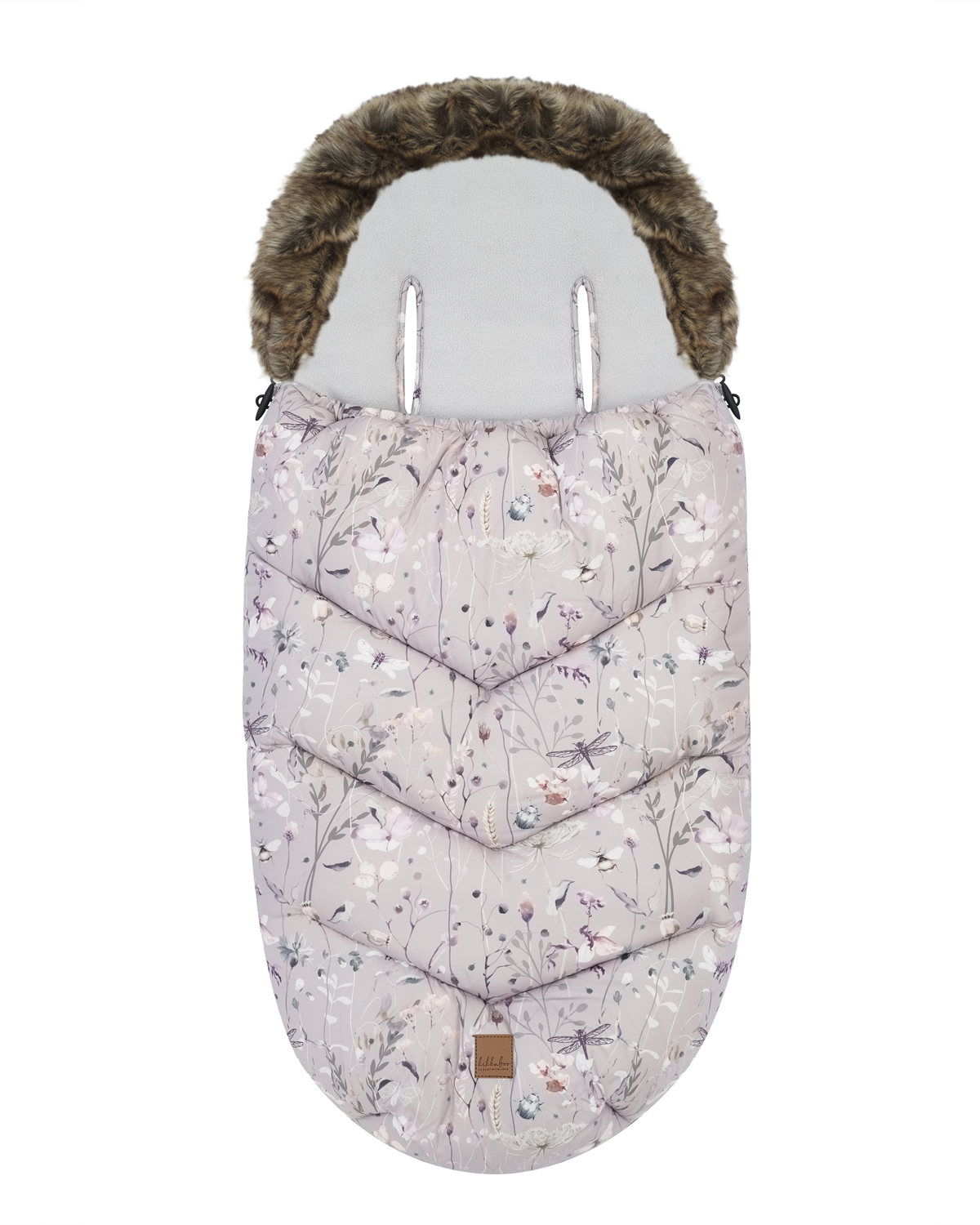 Saco cubrepiés Luxury Dreamy Fields Gris