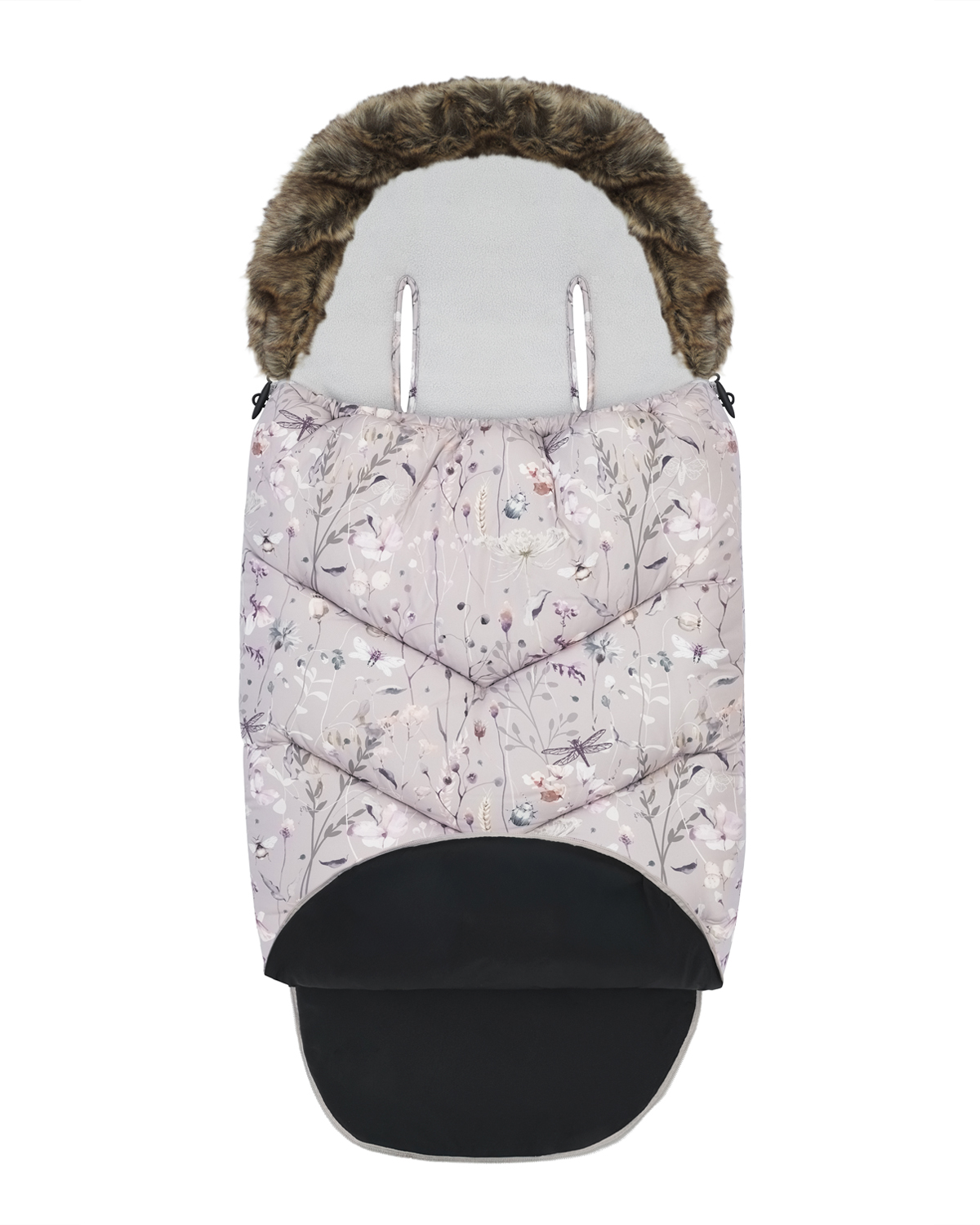 Saco cubrepiés Luxury Dreamy Fields Gris