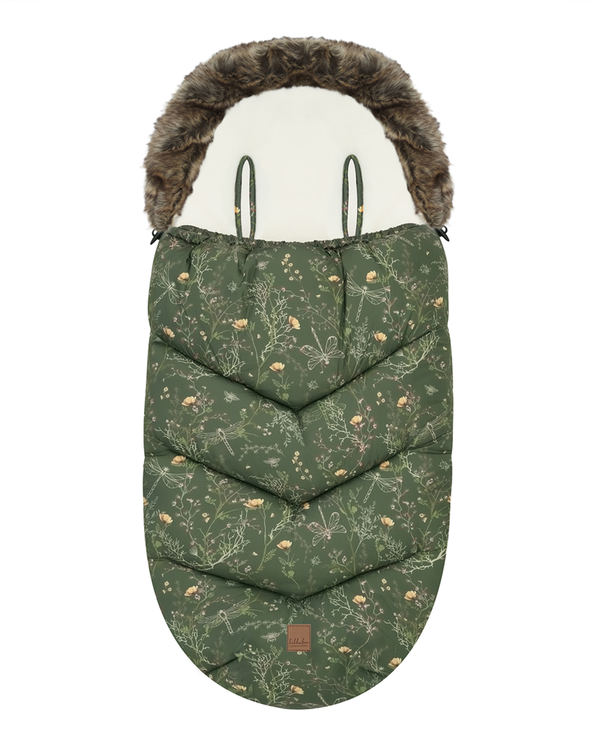 Saco cubrepiés Luxury Secret Garden Verde