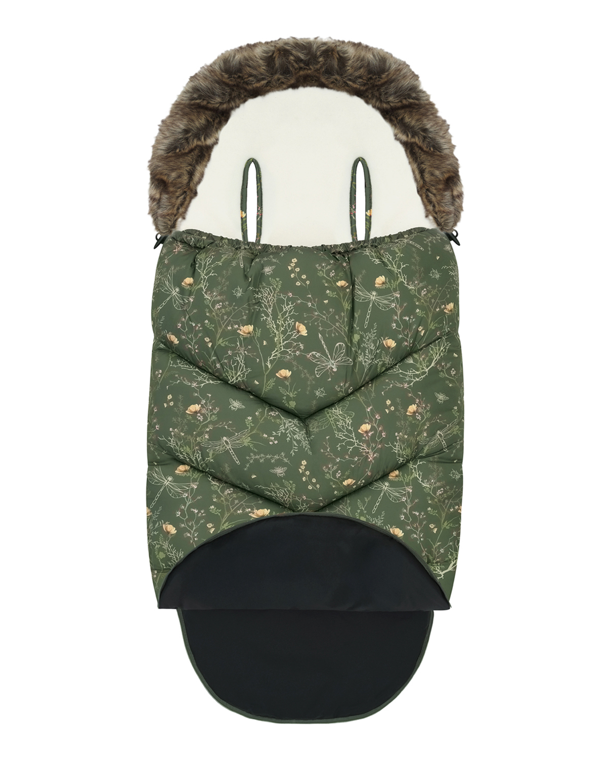 Saco cubrepiés Luxury Secret Garden Verde