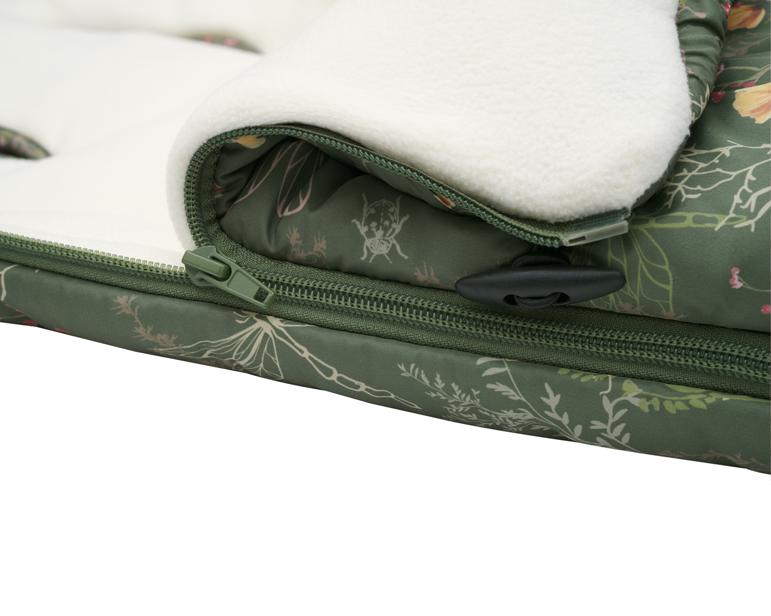 Saco cubrepiés Luxury Secret Garden Verde