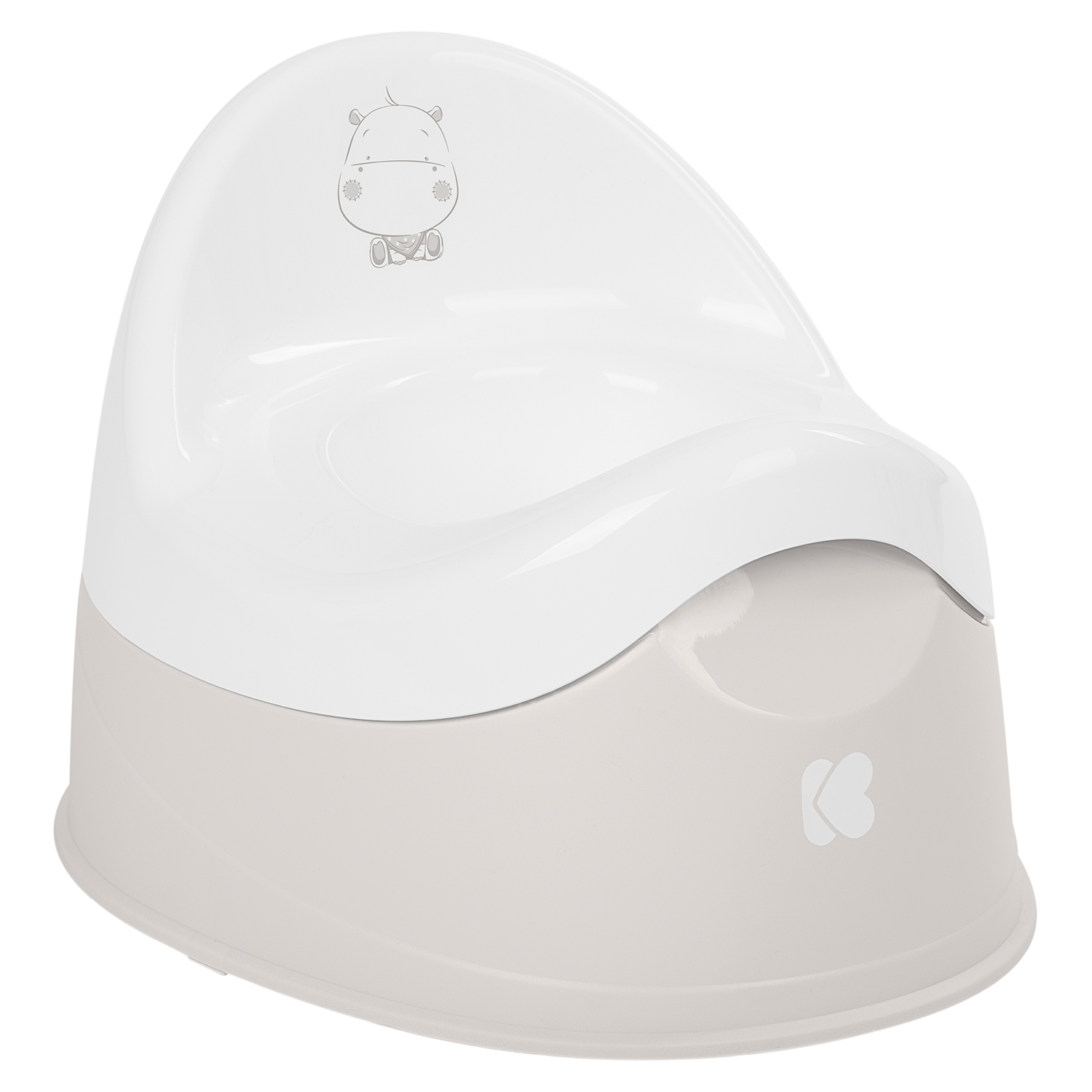 Orinal con cubeta extraíble Hippo Beige