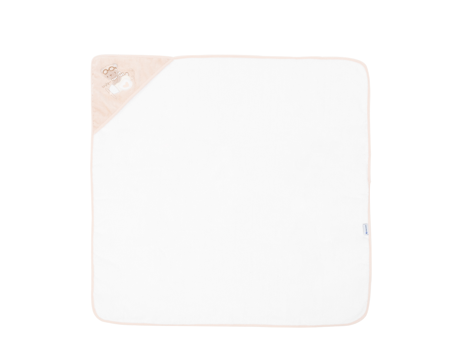 Toalla con capucha 90/90 cm Dreamy Flight Beige