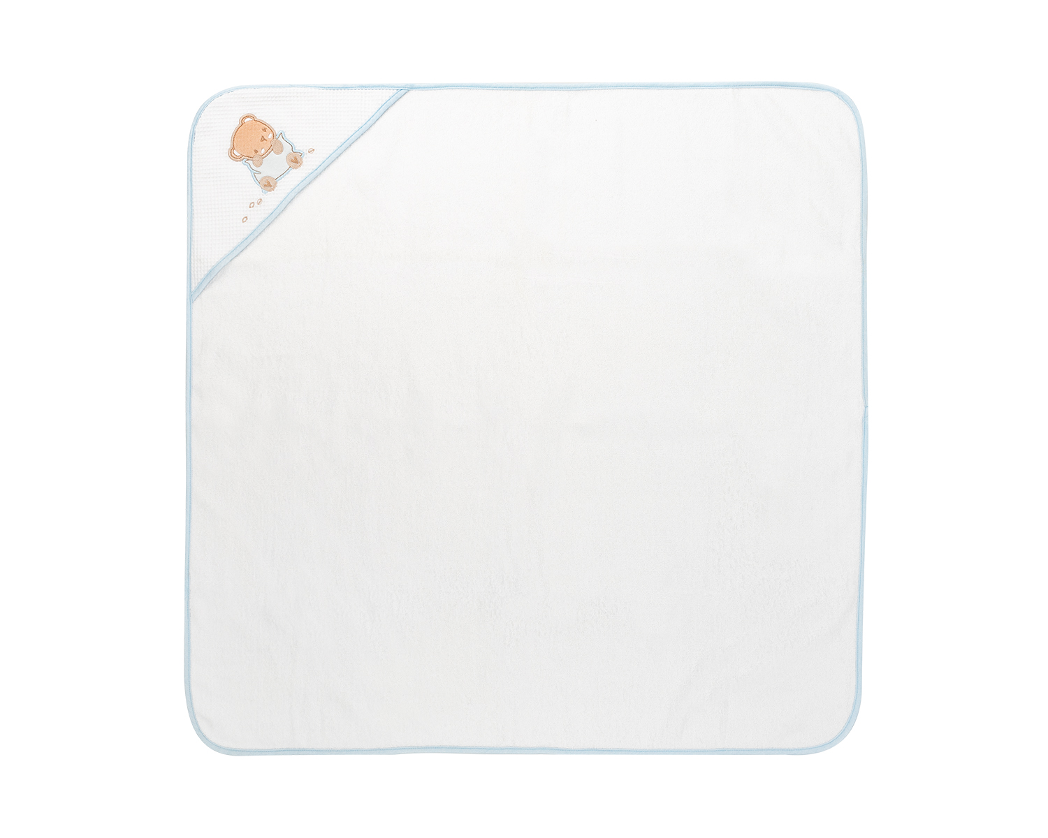 Toalla con capucha 90/90 cm Dream Big Azul