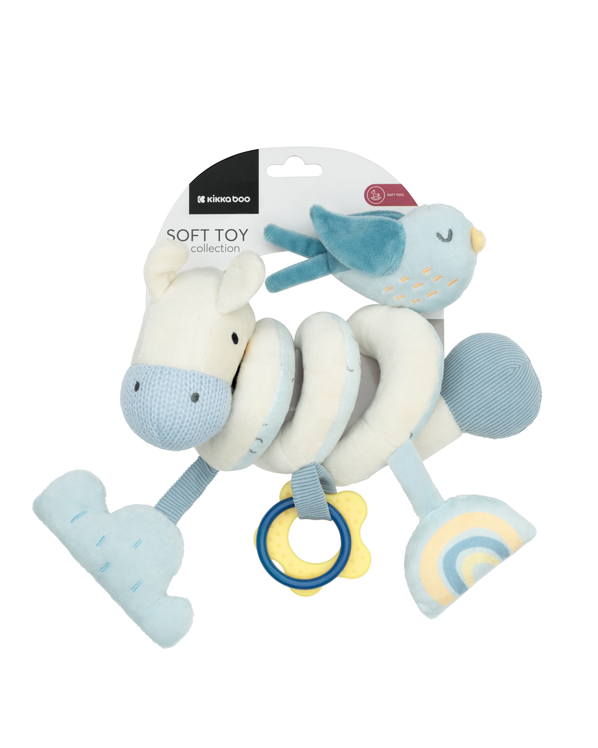 Espiral horizontal Stripy Friends