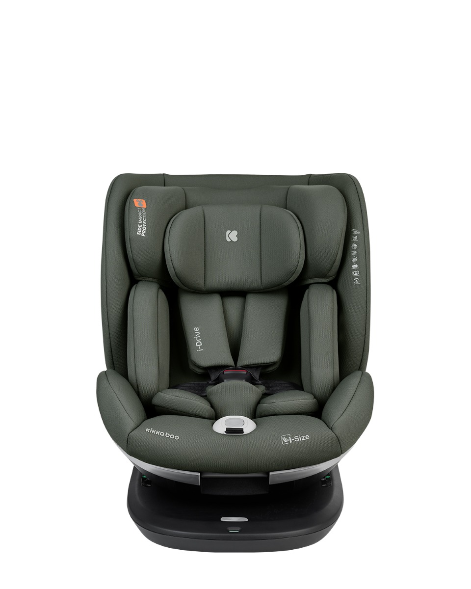 Silla de coche 40-150 cm i-Drive i-SIZE Verde Militar