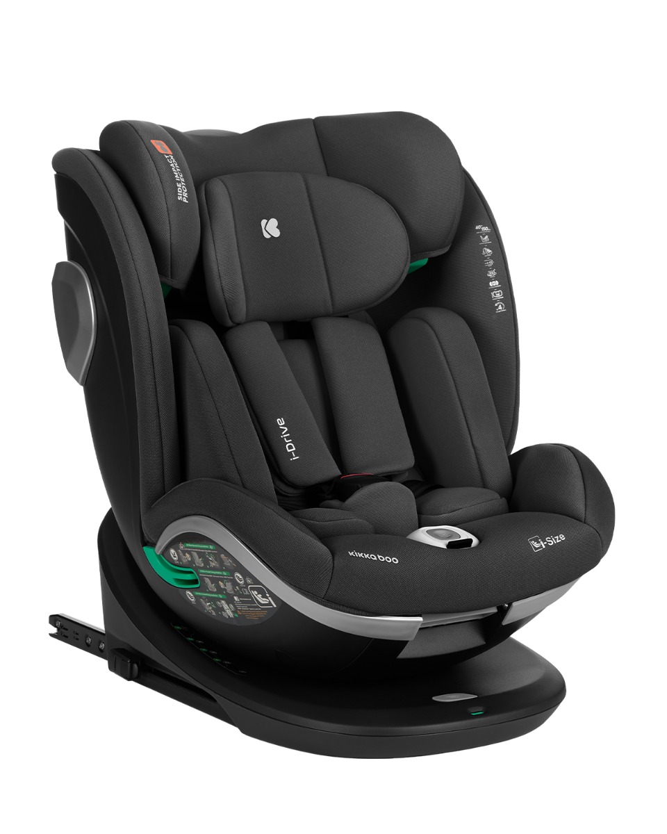Silla de coche 40-150 cm i-Drive i-SIZE Negro