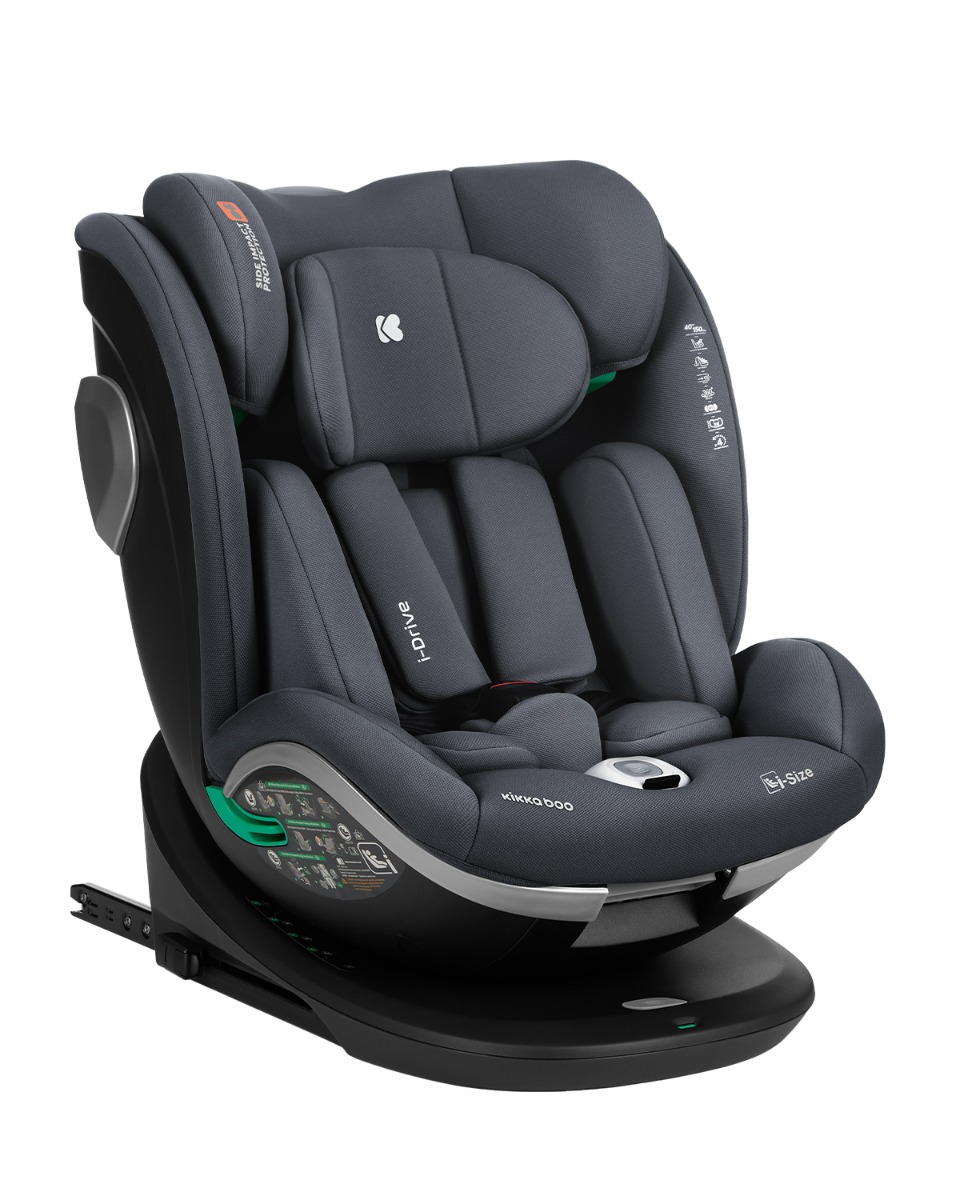 Silla de coche 40-150 cm i-Drive i-SIZE Gris Oscuro