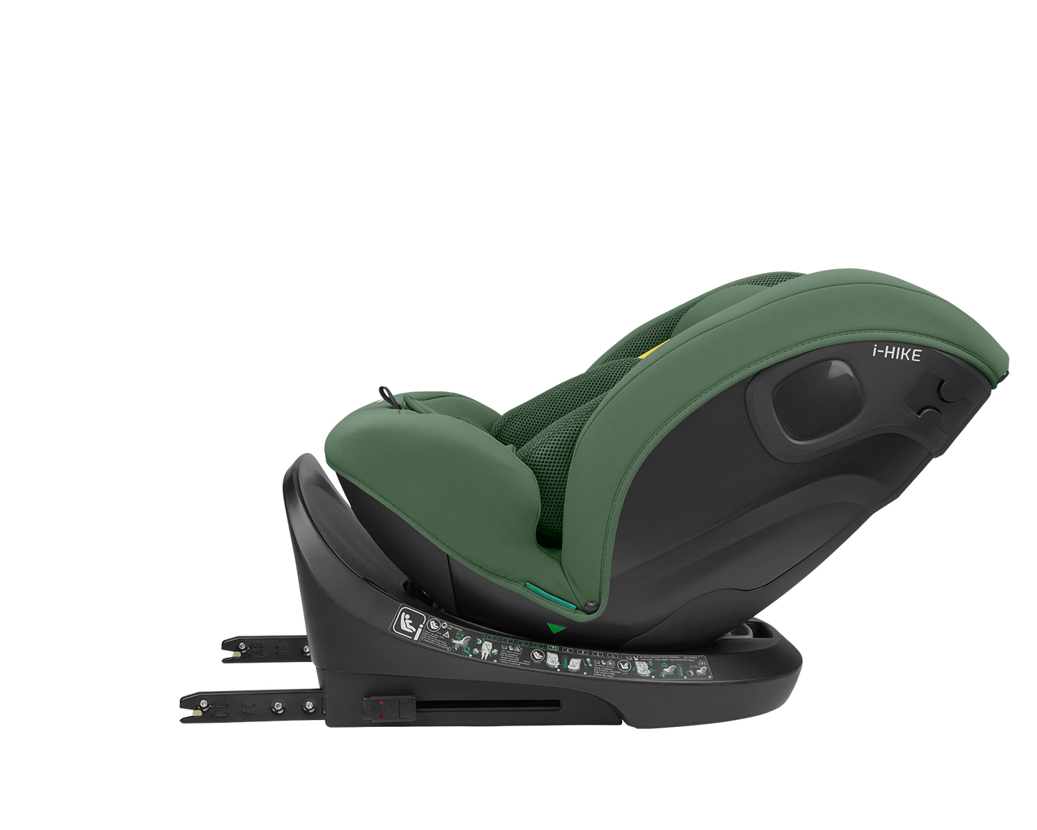 Silla de coche 40-150 cm i-Hike i-SIZE Verde Militar 2025