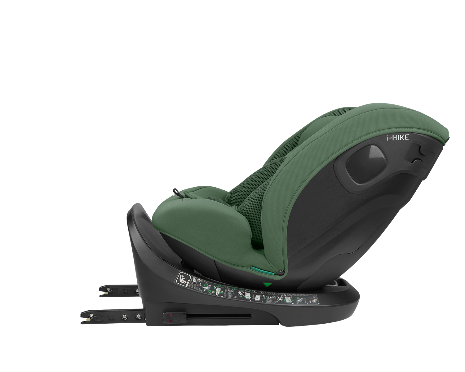 Silla de coche 40-150 cm i-Hike i-SIZE Verde Militar 2025