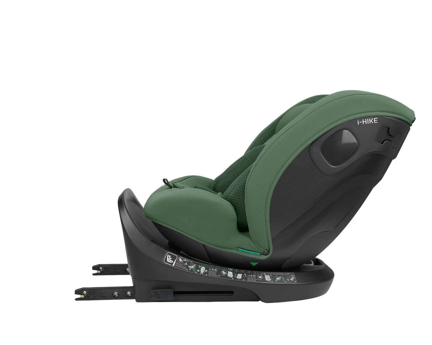 Silla de coche 40-150 cm i-Hike i-SIZE Verde Militar 2025