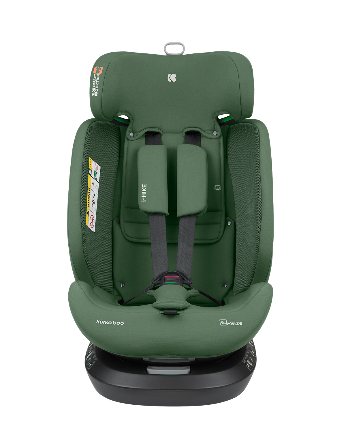 Silla de coche 40-150 cm i-Hike i-SIZE Verde Militar 2025