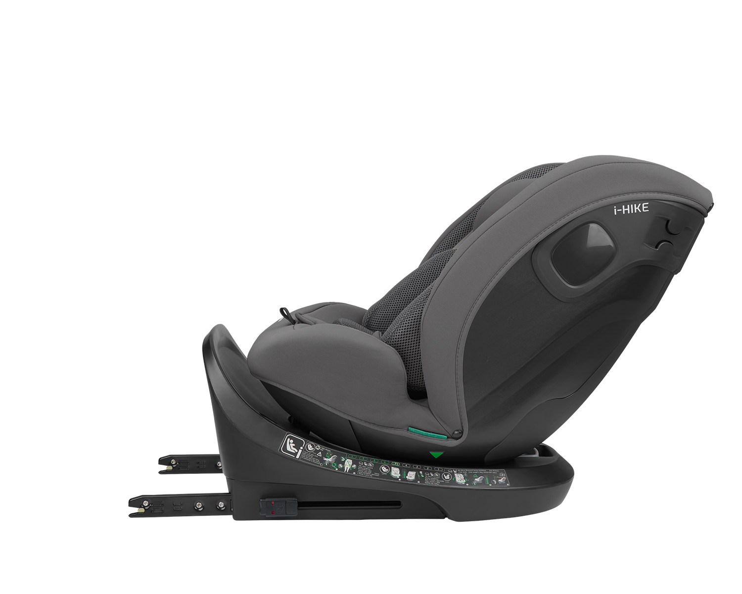 Silla de coche 40-150 cm i-Hike i-SIZE Gris Oscuro 2025