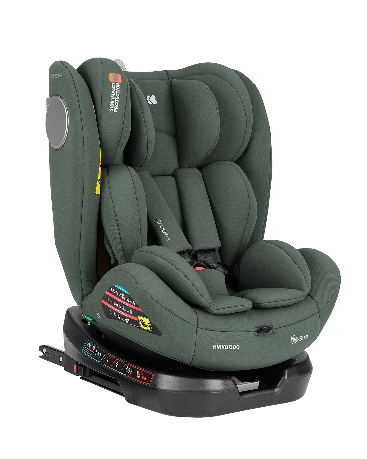 Silla de coche 40-150 cm i-Moove 2 i-SIZE Verde Militar