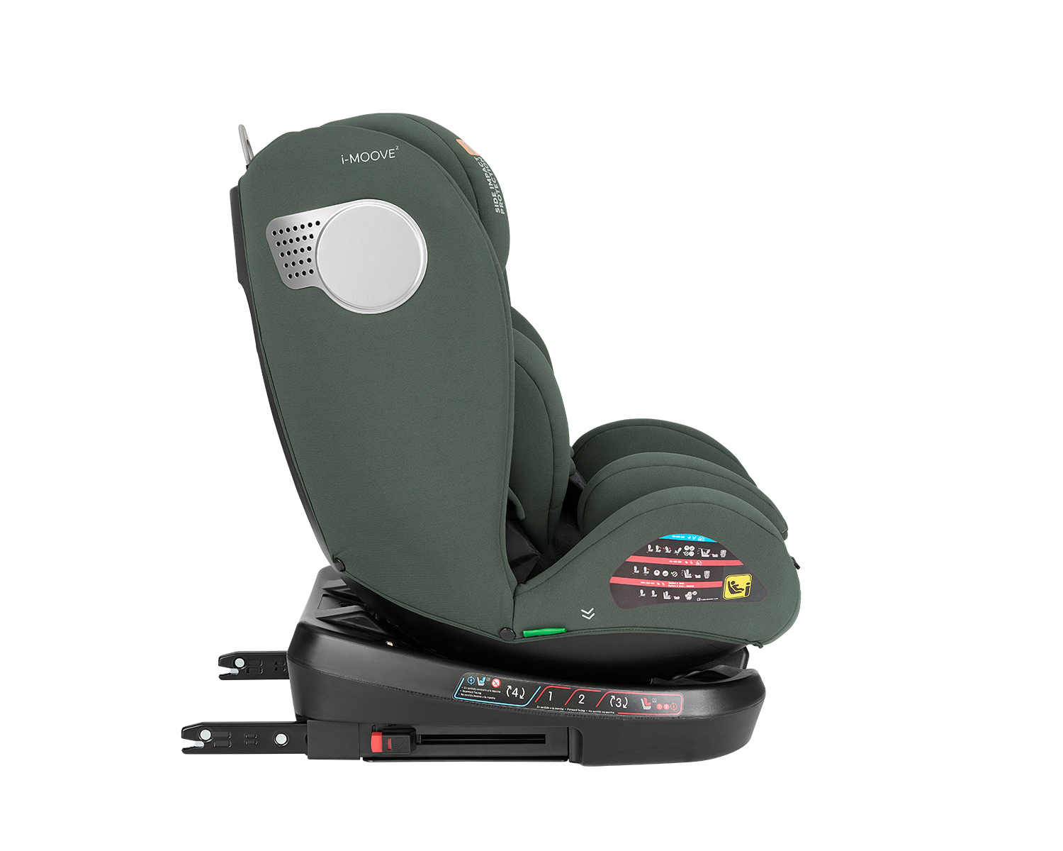 Silla de coche 40-150 cm i-Moove 2 i-SIZE Verde Militar