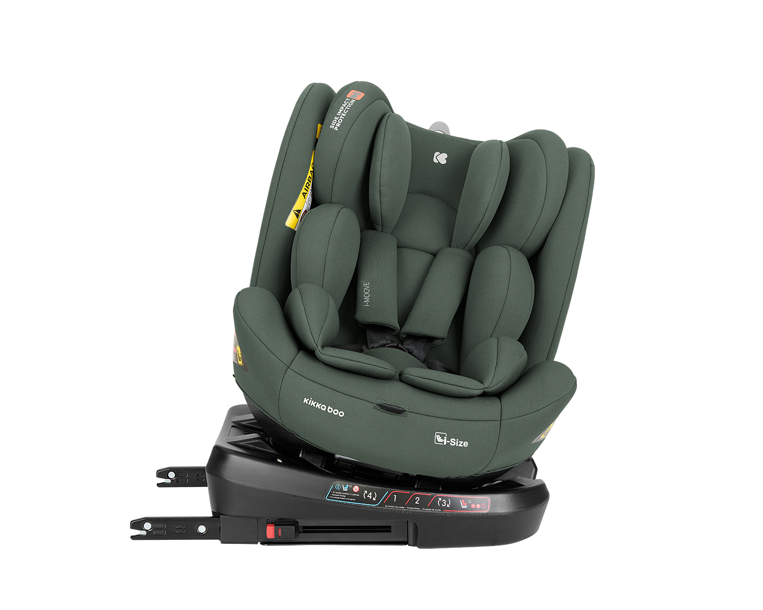 Silla de coche 40-150 cm i-Moove 2 i-SIZE Verde Militar