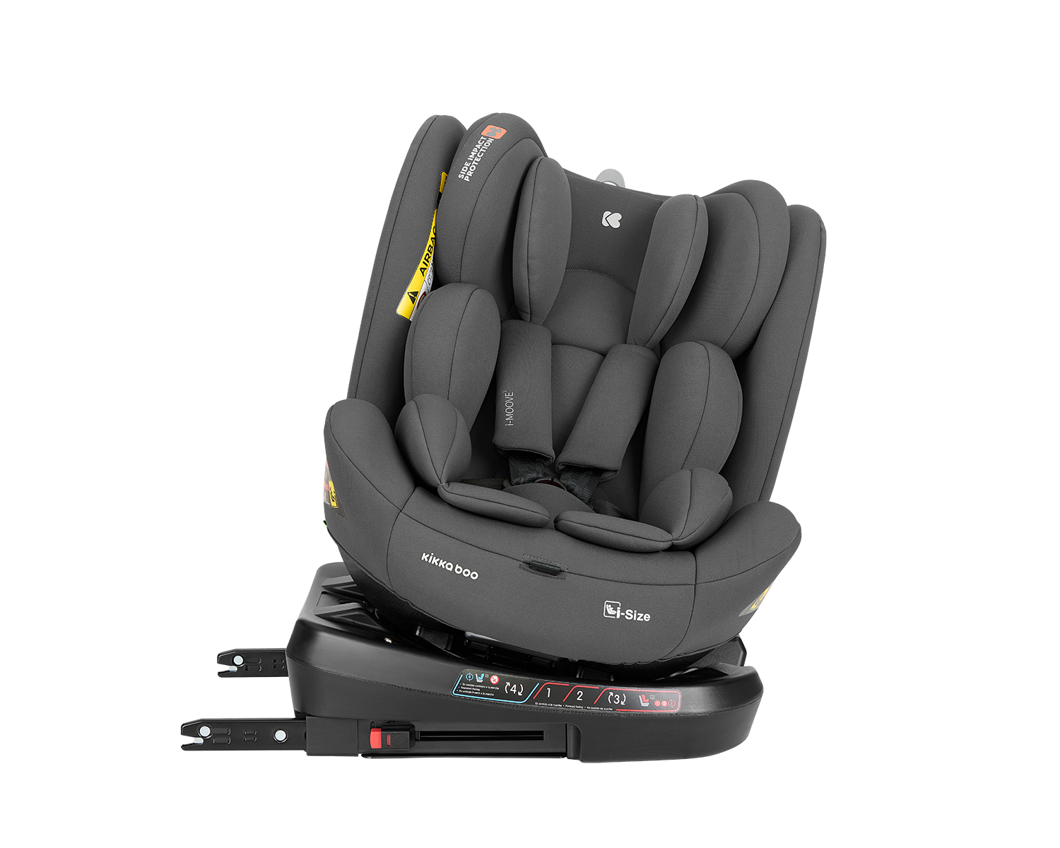 Silla de coche 40-150 cm i-Moove 2 i-SIZE Gris Oscuro