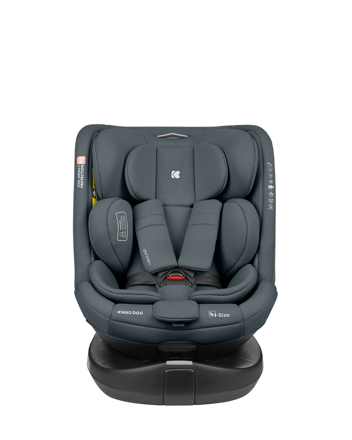 Silla de coche 40-150 cm i-Round i-SIZE Gris Oscuro