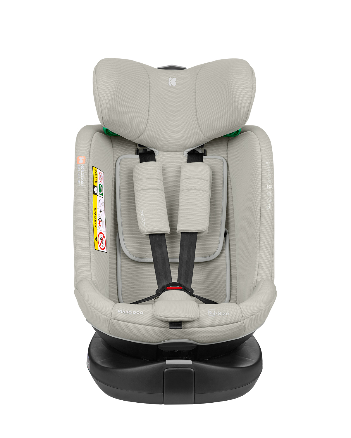 Silla de coche 40-150 cm i-Round i-SIZE Gris Claro