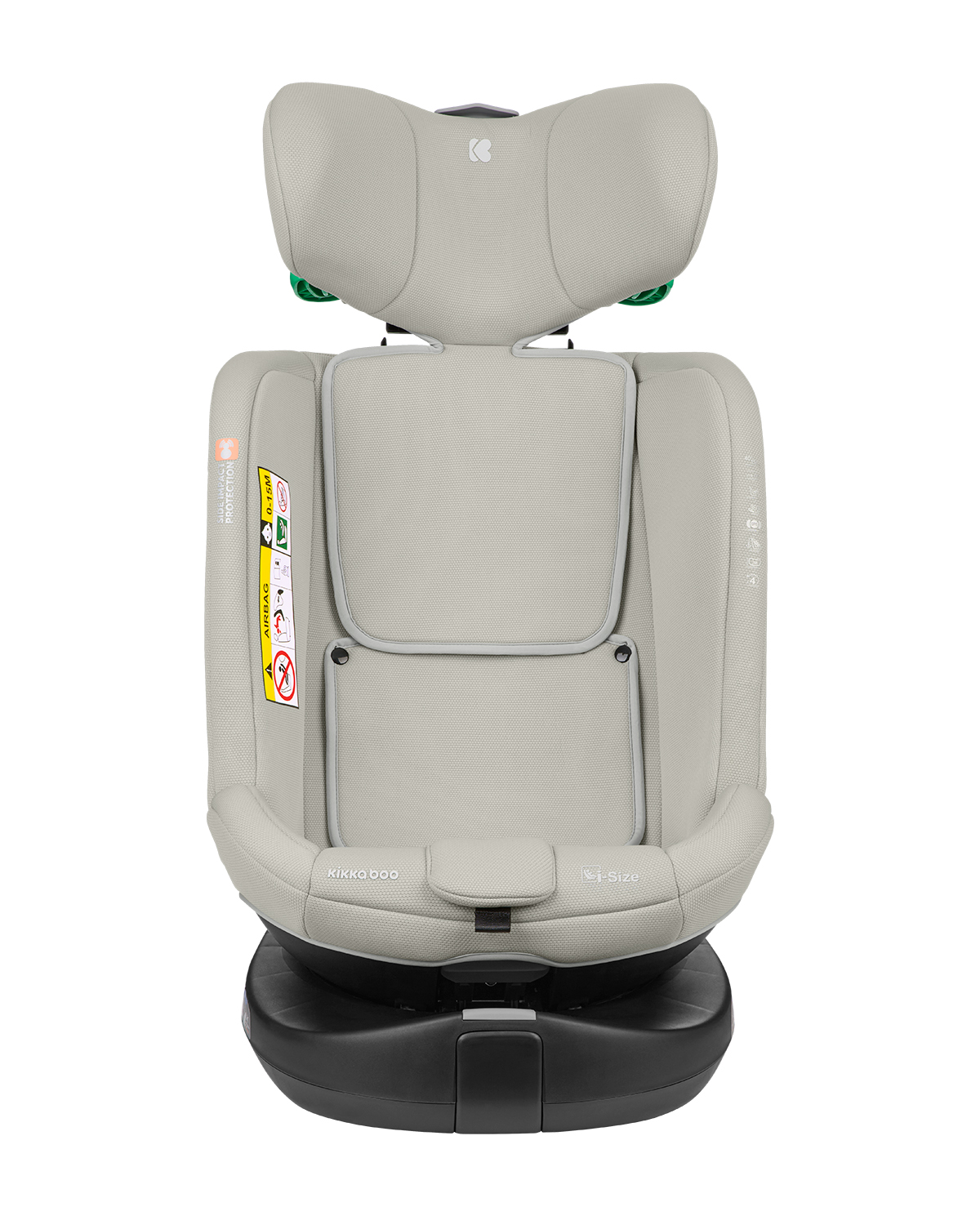 Silla de coche 40-150 cm i-Round i-SIZE Gris Claro
