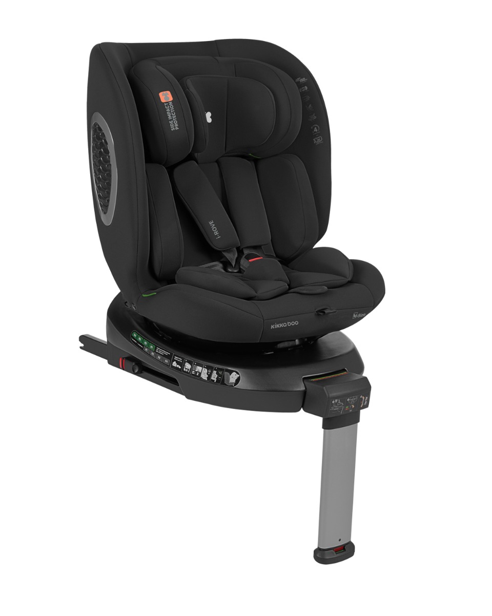 Silla de coche 40-150 cm i-Rove i-SIZE Negro