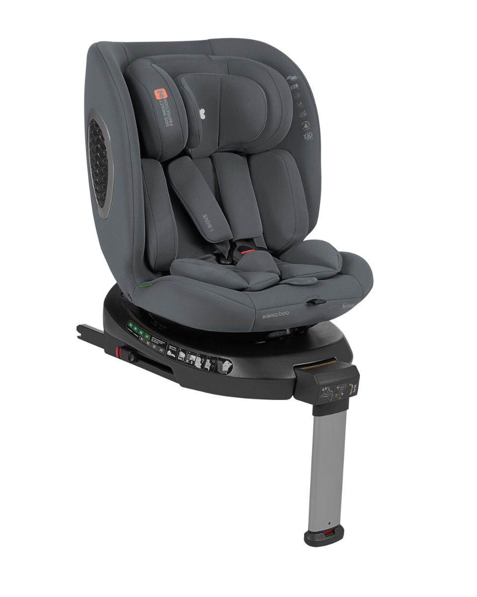 Silla de coche 40-150 cm i-Rove i-SIZE Gris Oscuro