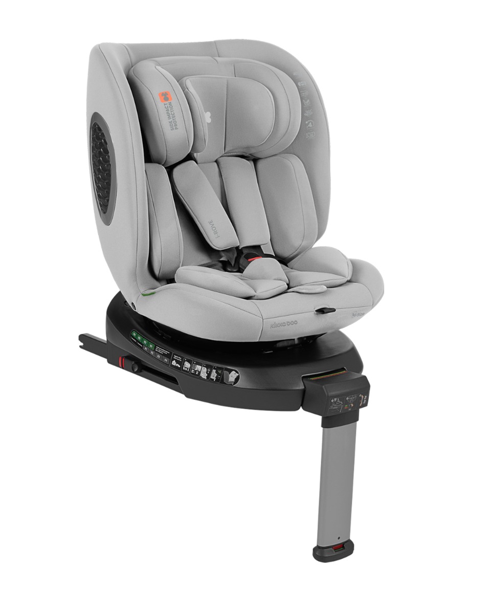 Silla de coche 40-150 cm i-Rove i-SIZE Gris Claro