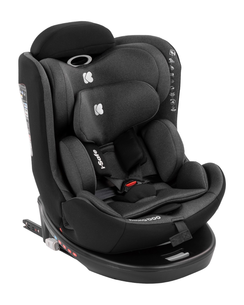 Silla de coche 40-150 cm i-Safe i-SIZE Gris Oscuro