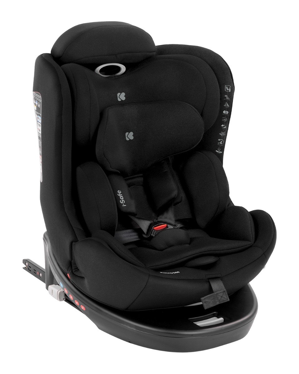 Silla de coche 40-150 cm i-Safe i-SIZE Negro