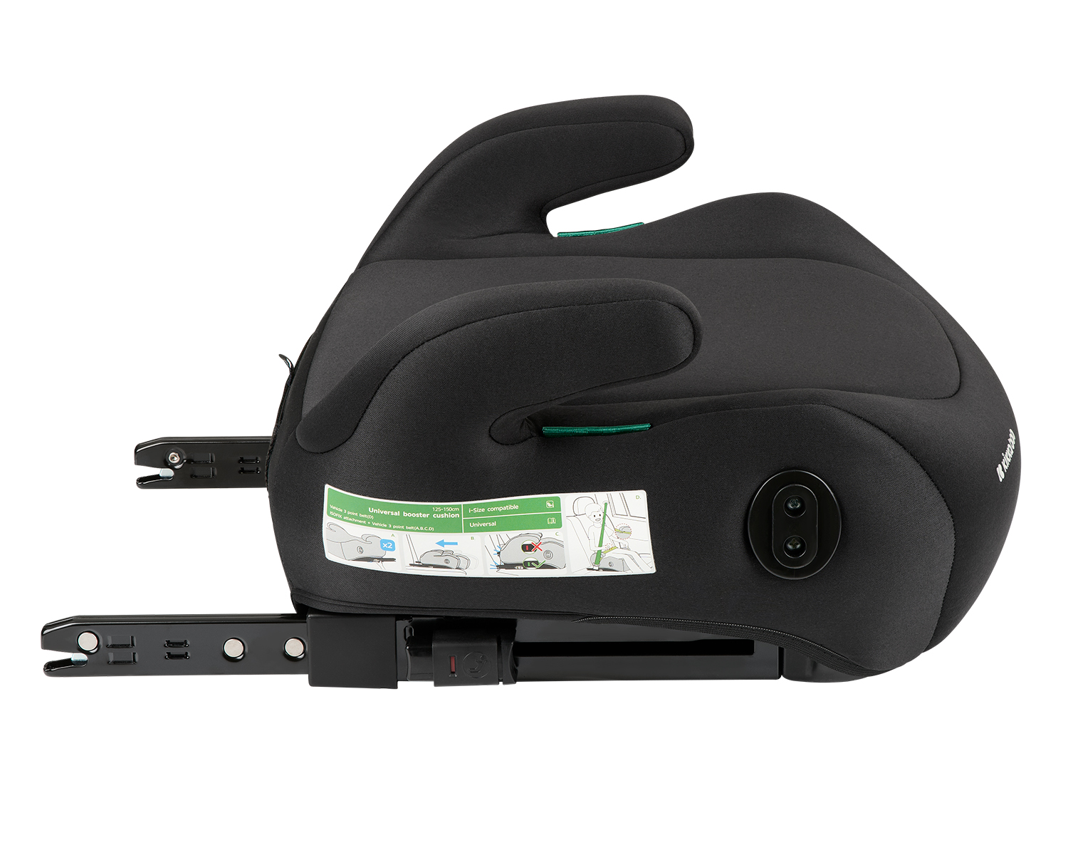 Silla de coche 125-150 cm i-Tip 2 i-SIZE Negro