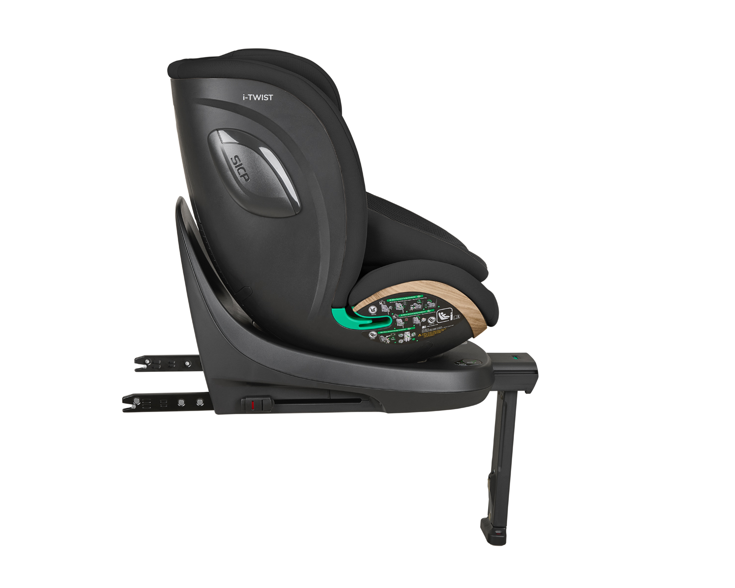 Car seat 40-150 cm i-Twist i-SIZE Black 2026