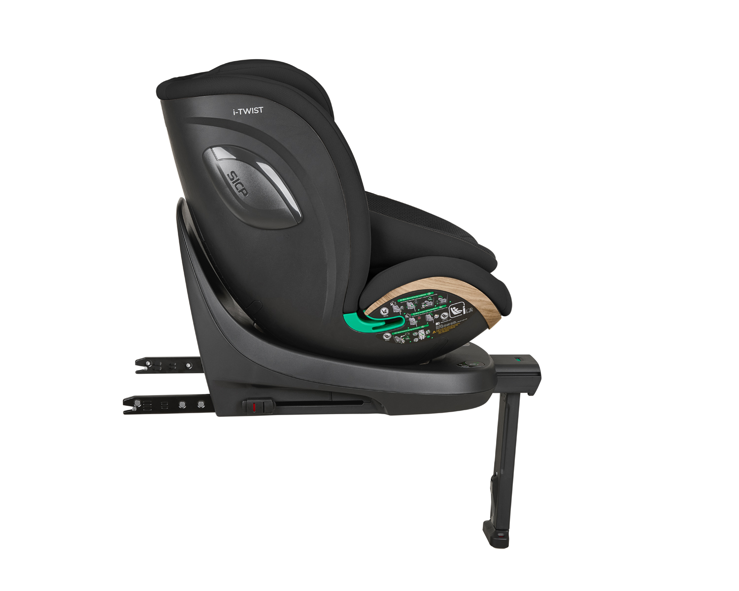 Car seat 40-150 cm i-Twist i-SIZE Black 2026