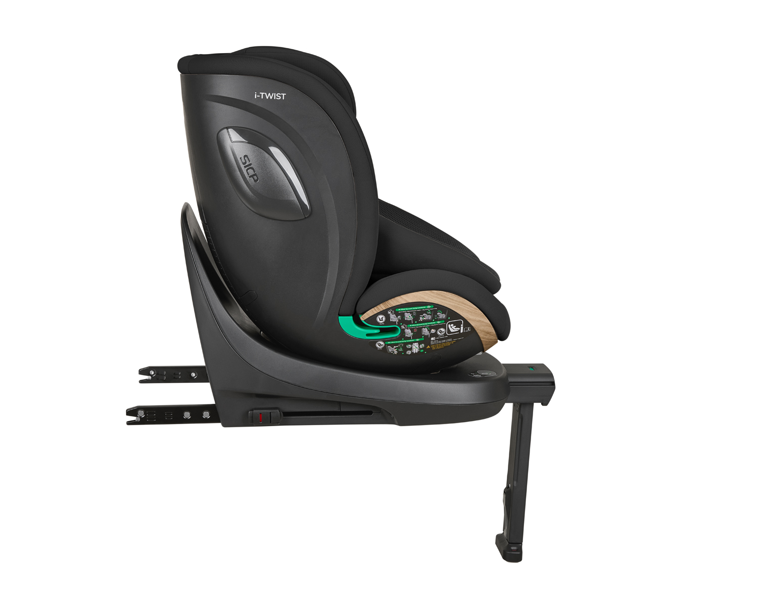 Car seat 40-150 cm i-Twist i-SIZE Black 2026