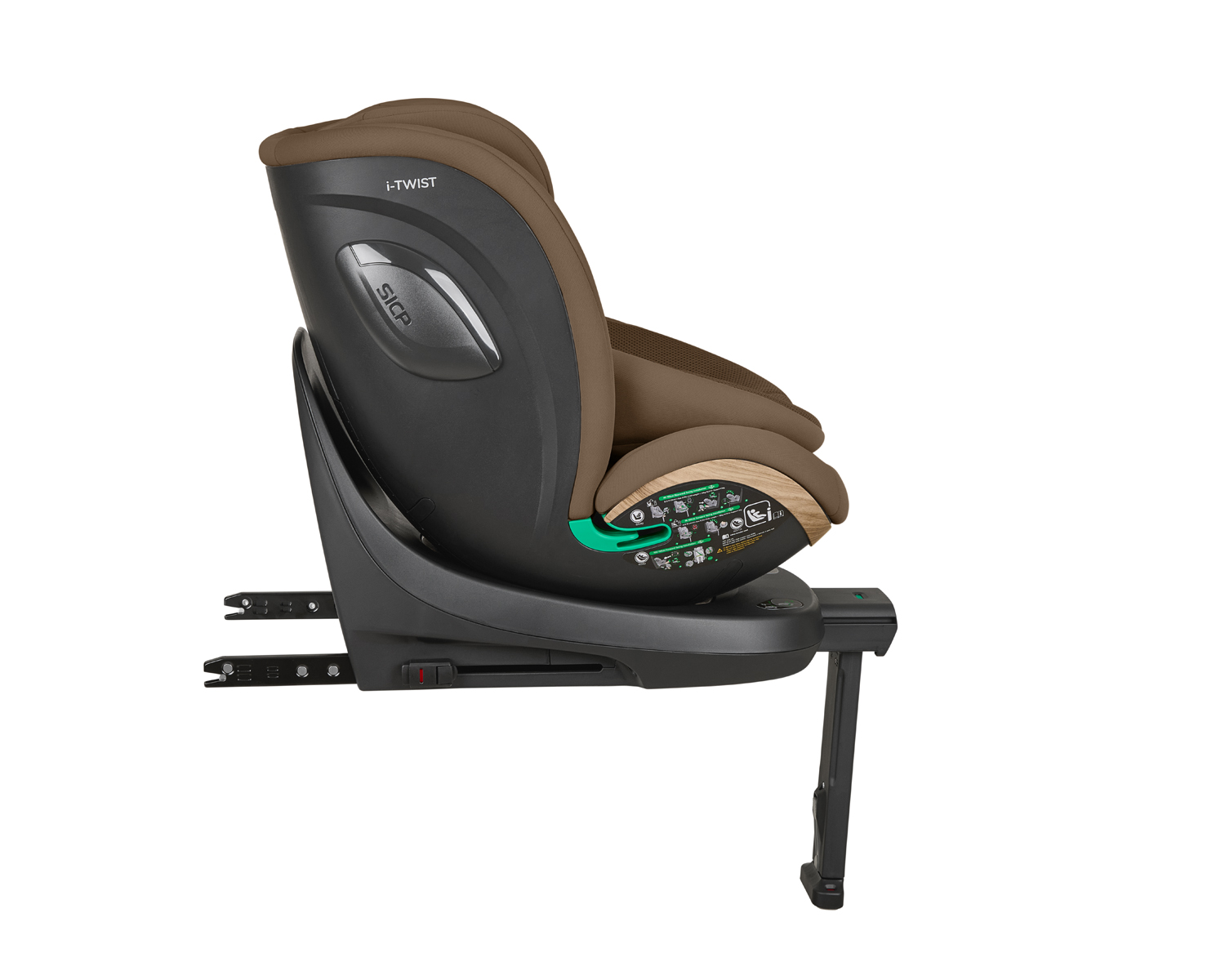 Car seat 40-150 cm i-Twist i-SIZE Coffee 2026