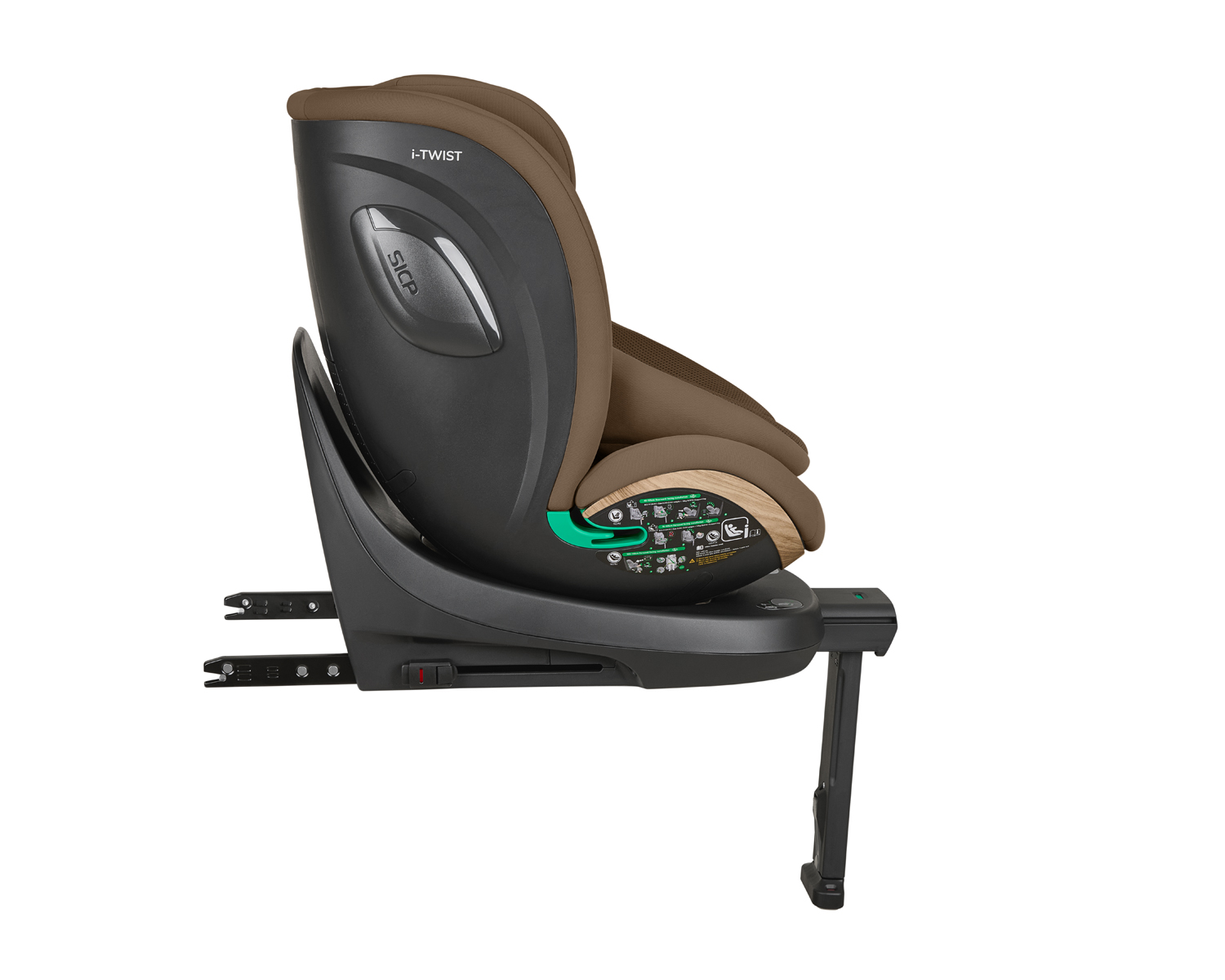 Car seat 40-150 cm i-Twist i-SIZE Coffee 2026