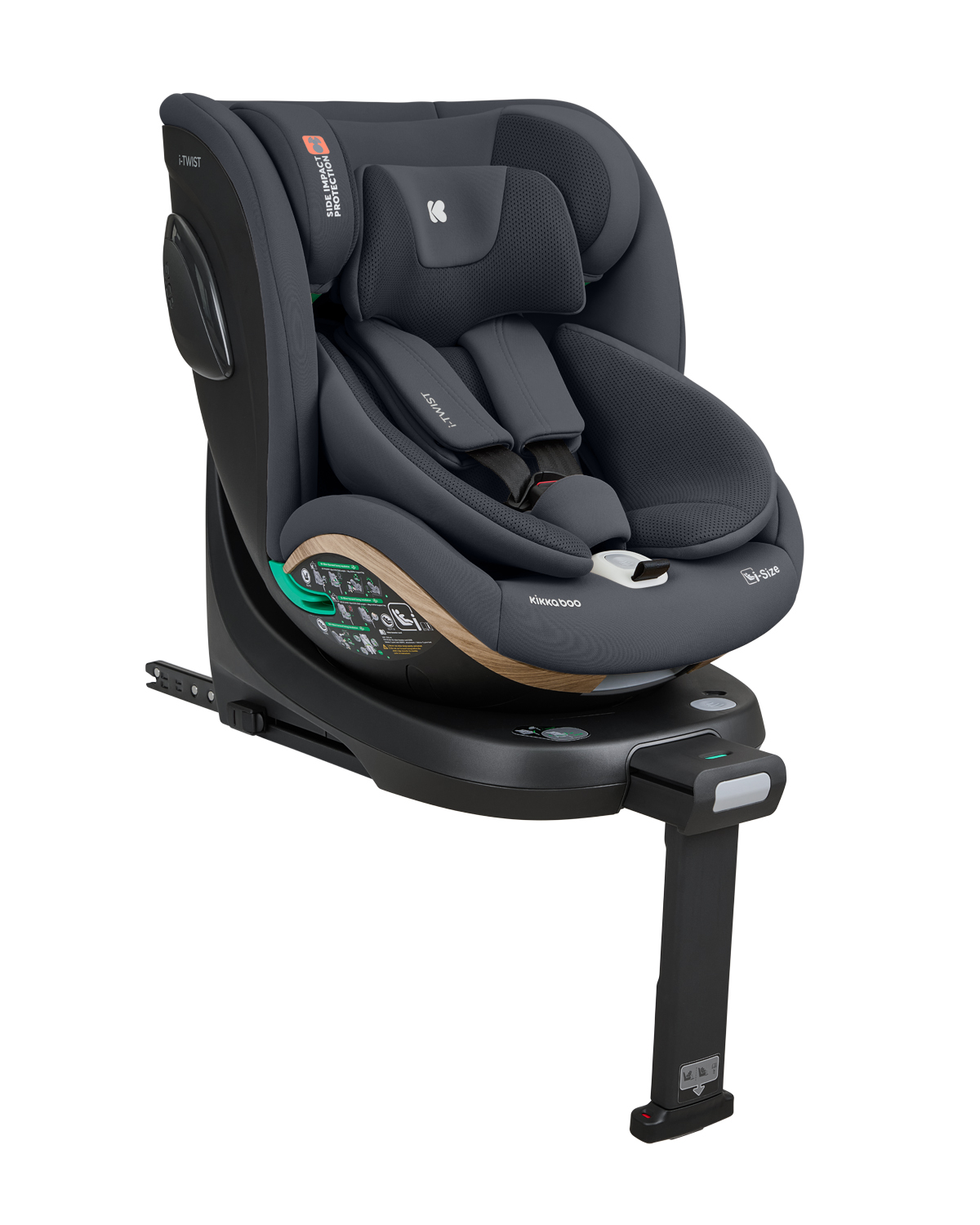 Car seat 40-150 cm i-Twist i-SIZE Grey 2026