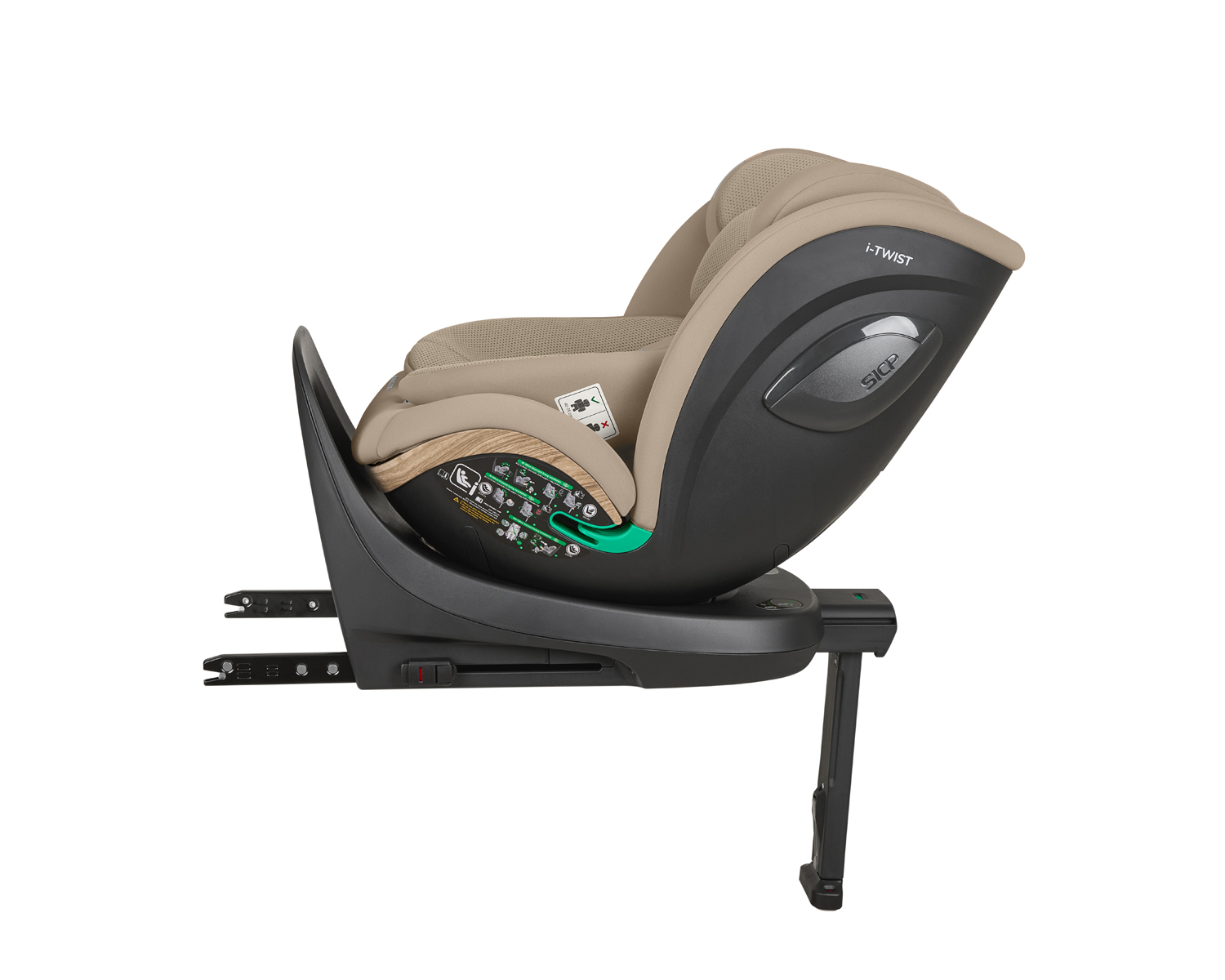 Car seat 40-150 cm i-Twist i-SIZE Sand 2026