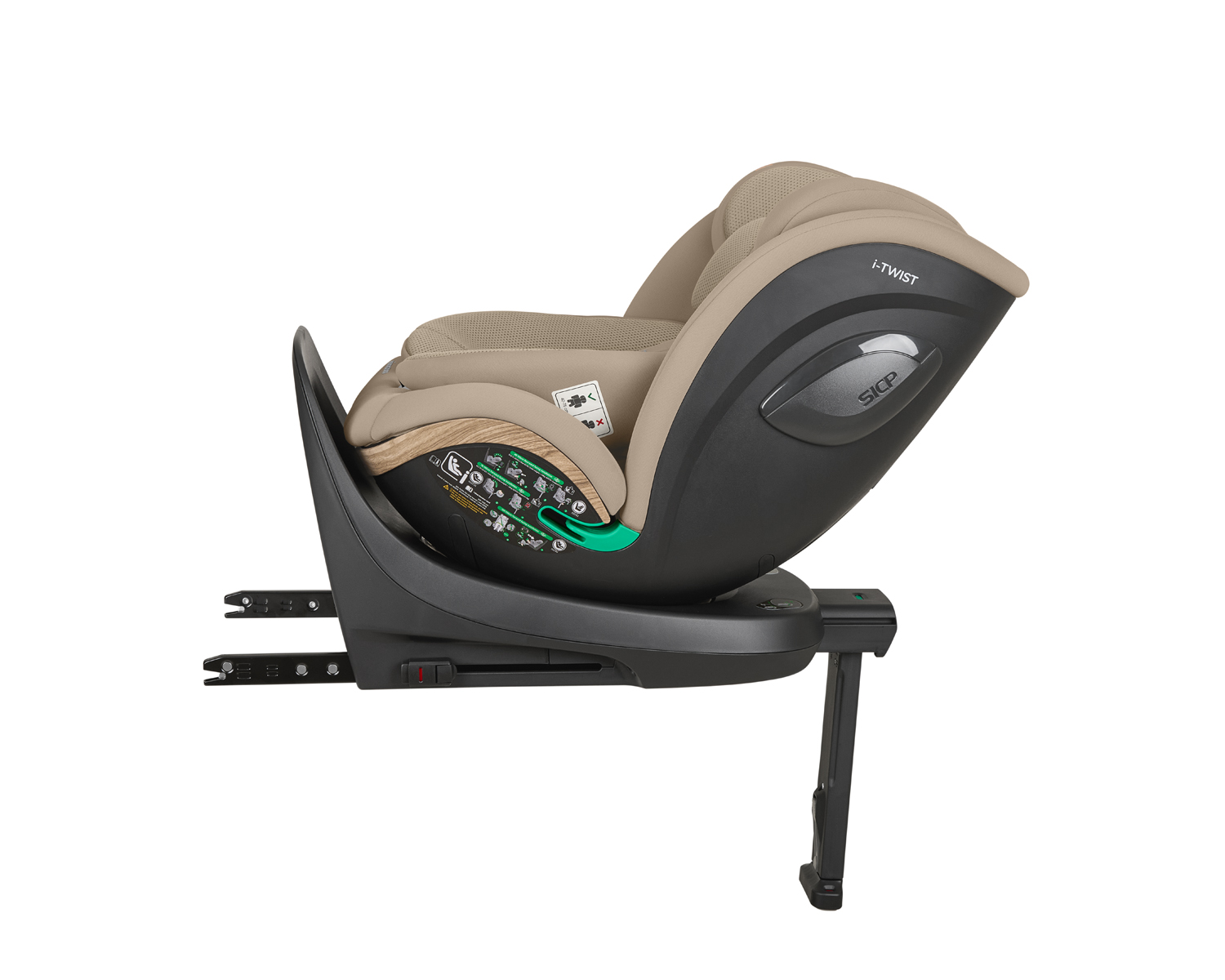 Car seat 40-150 cm i-Twist i-SIZE Sand 2026