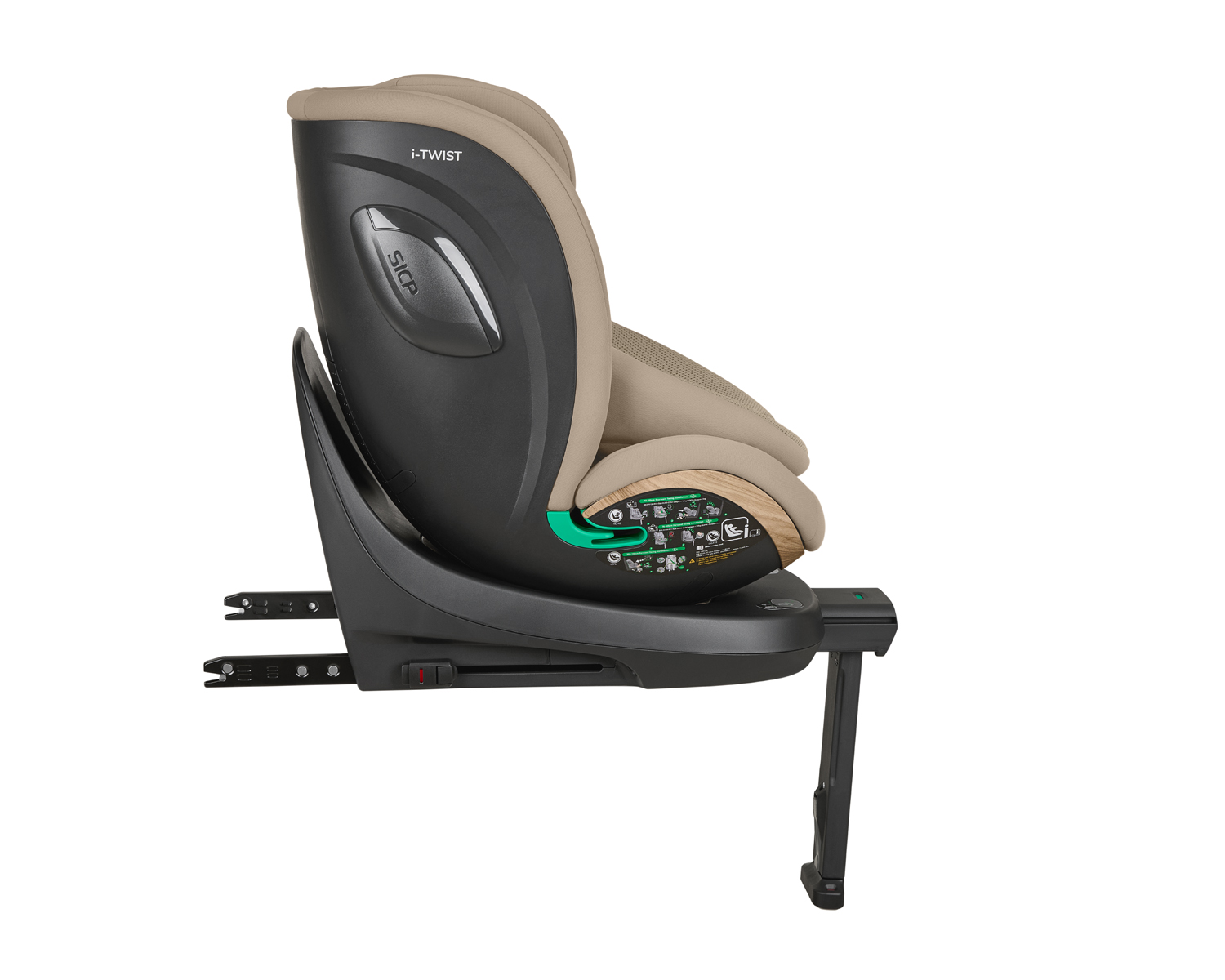 Car seat 40-150 cm i-Twist i-SIZE Sand 2026