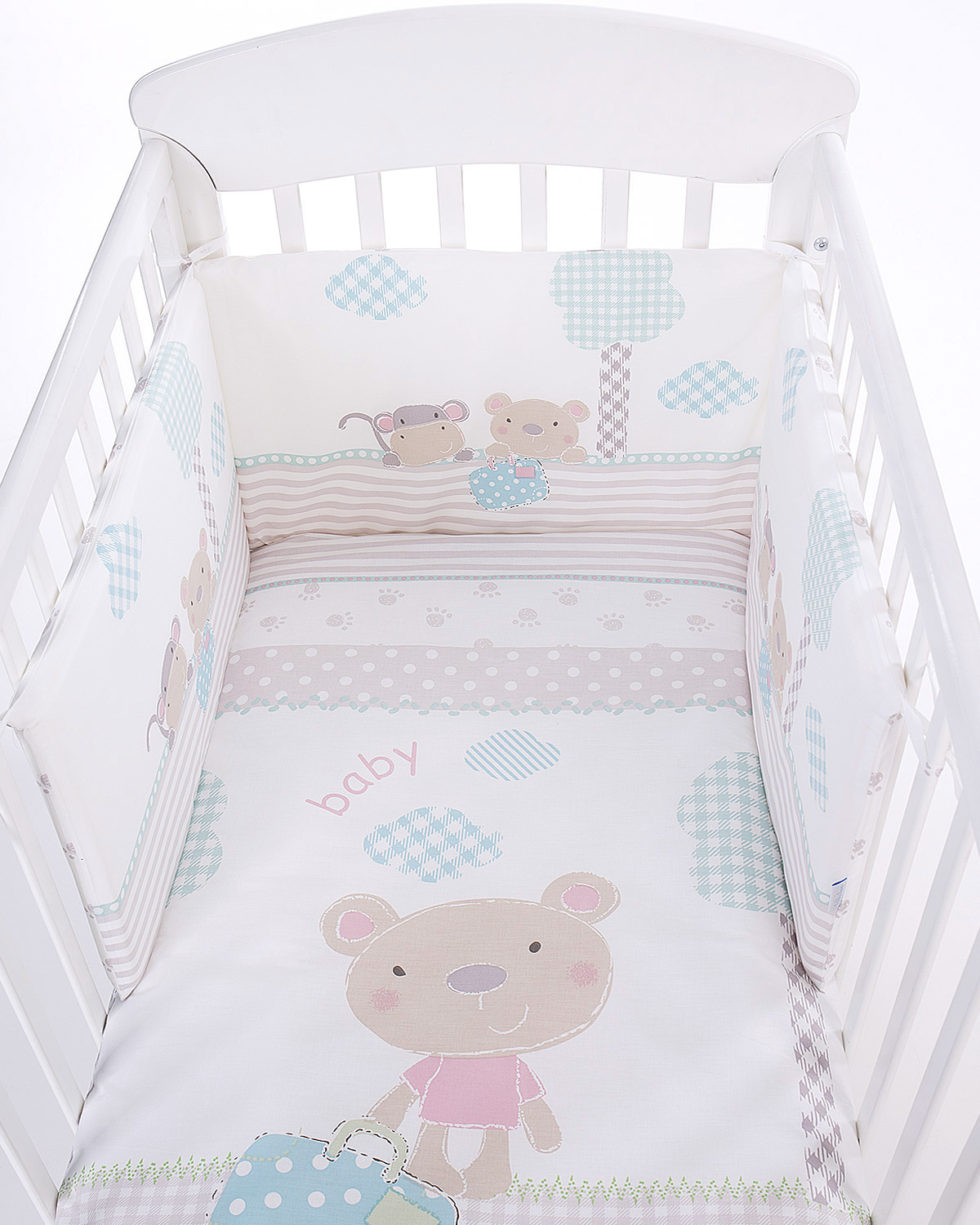 Бебешки спален комплект 2 части EU Style 70/140 Fantasia — снимка 3