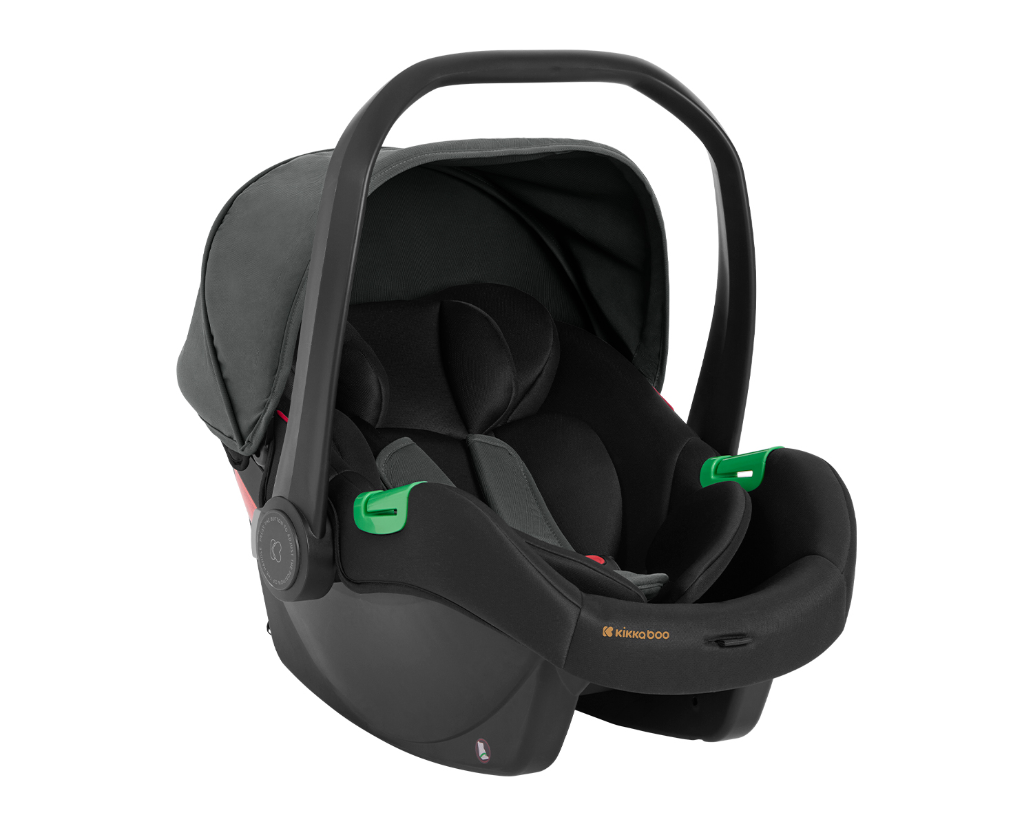 Carrito de bebé 3en1 asiento transf. Kaia Gris Oscuro 2024