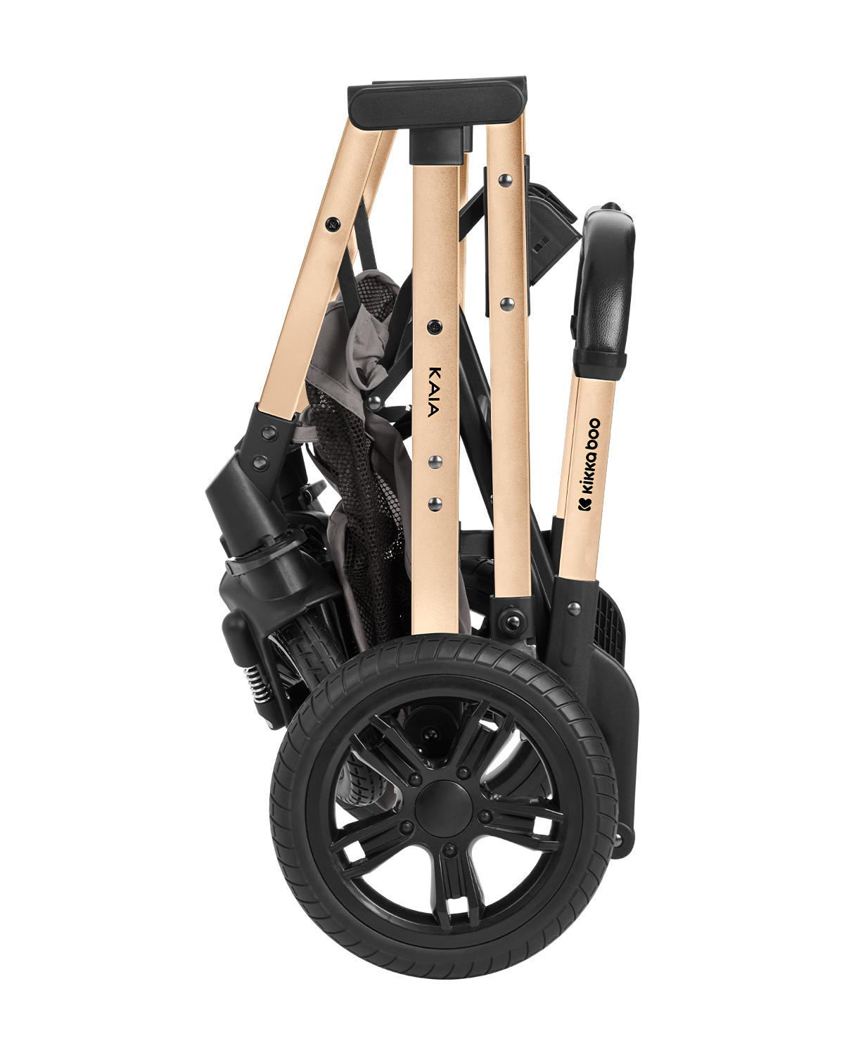 Carrito de bebé 3en1 asiento transf. Kaia Gris Claro 2024
