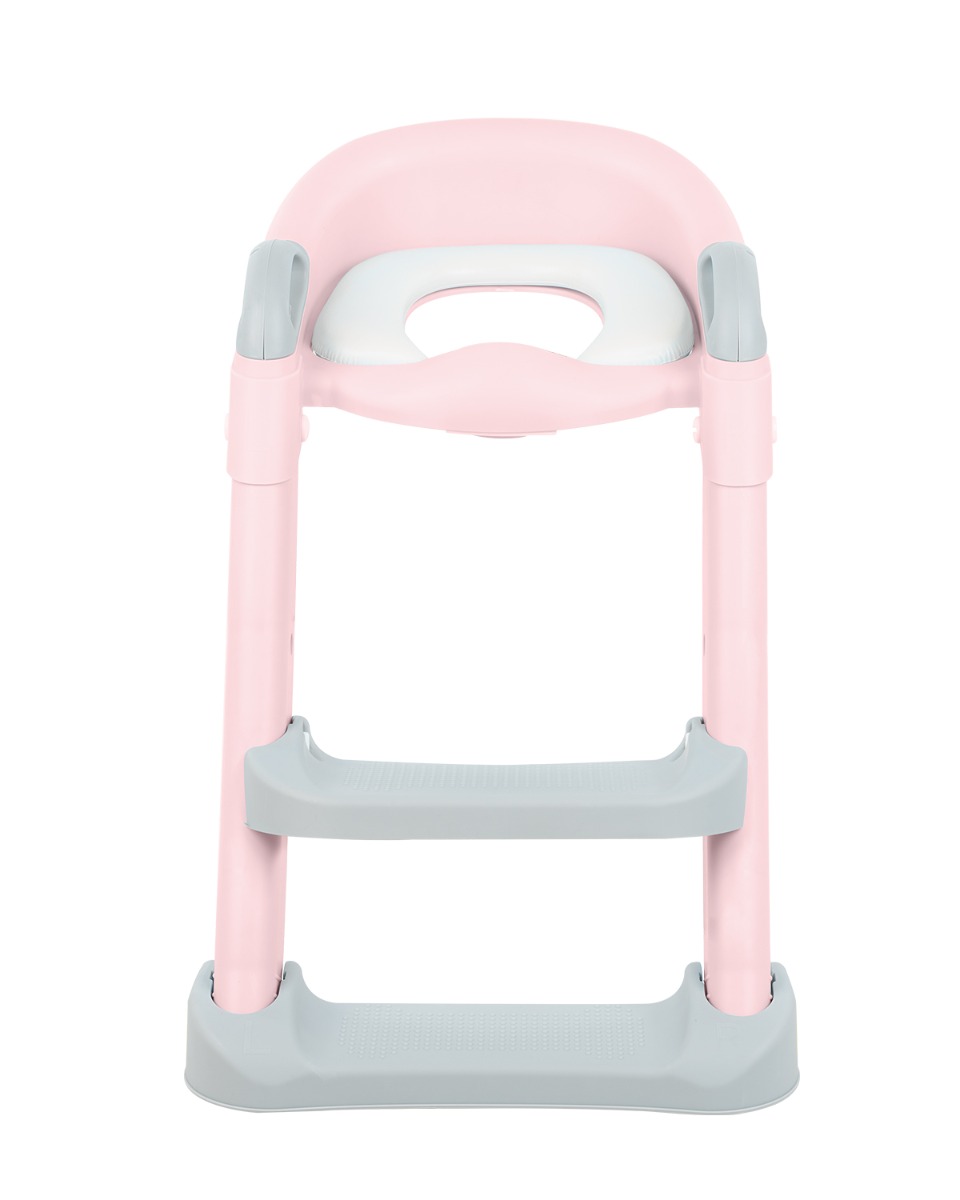 Asiento de inodoro con escalera Lea Rosa