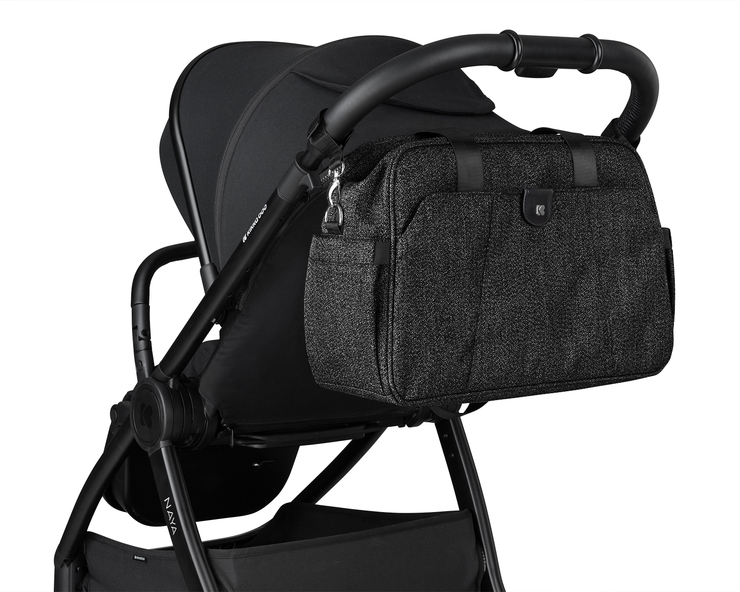 Bolsa de mamá Chelsea Negro 2025