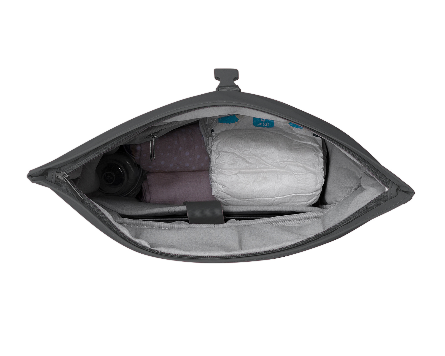 Bolsa de mamá Jayden Gris