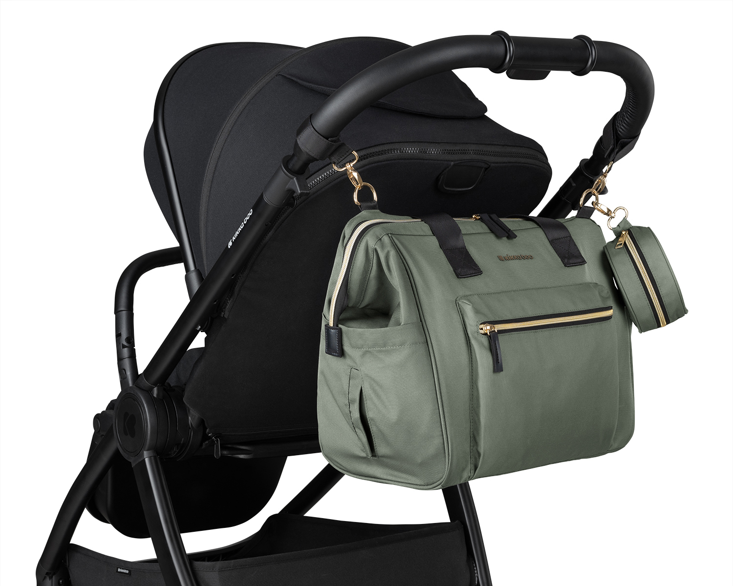 Bolsa de mamá Maxi Verde Militar 2025
