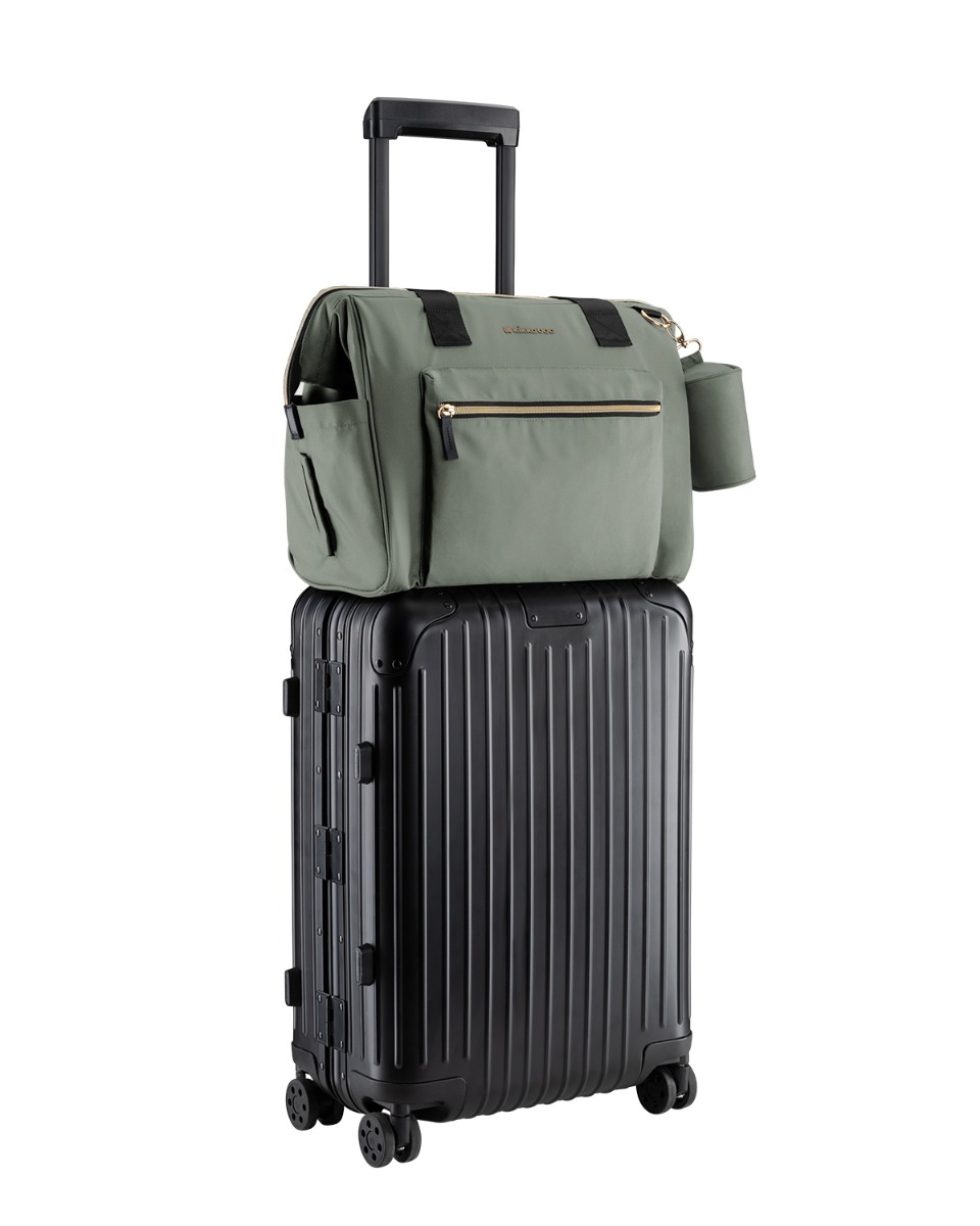 Bolsa de mamá Maxi Verde Militar 2025