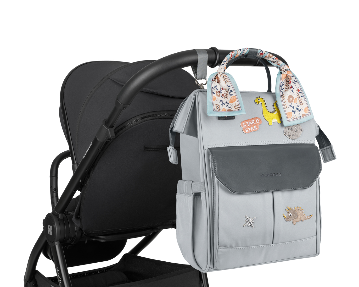 Bolsa de mamá Myla Gris