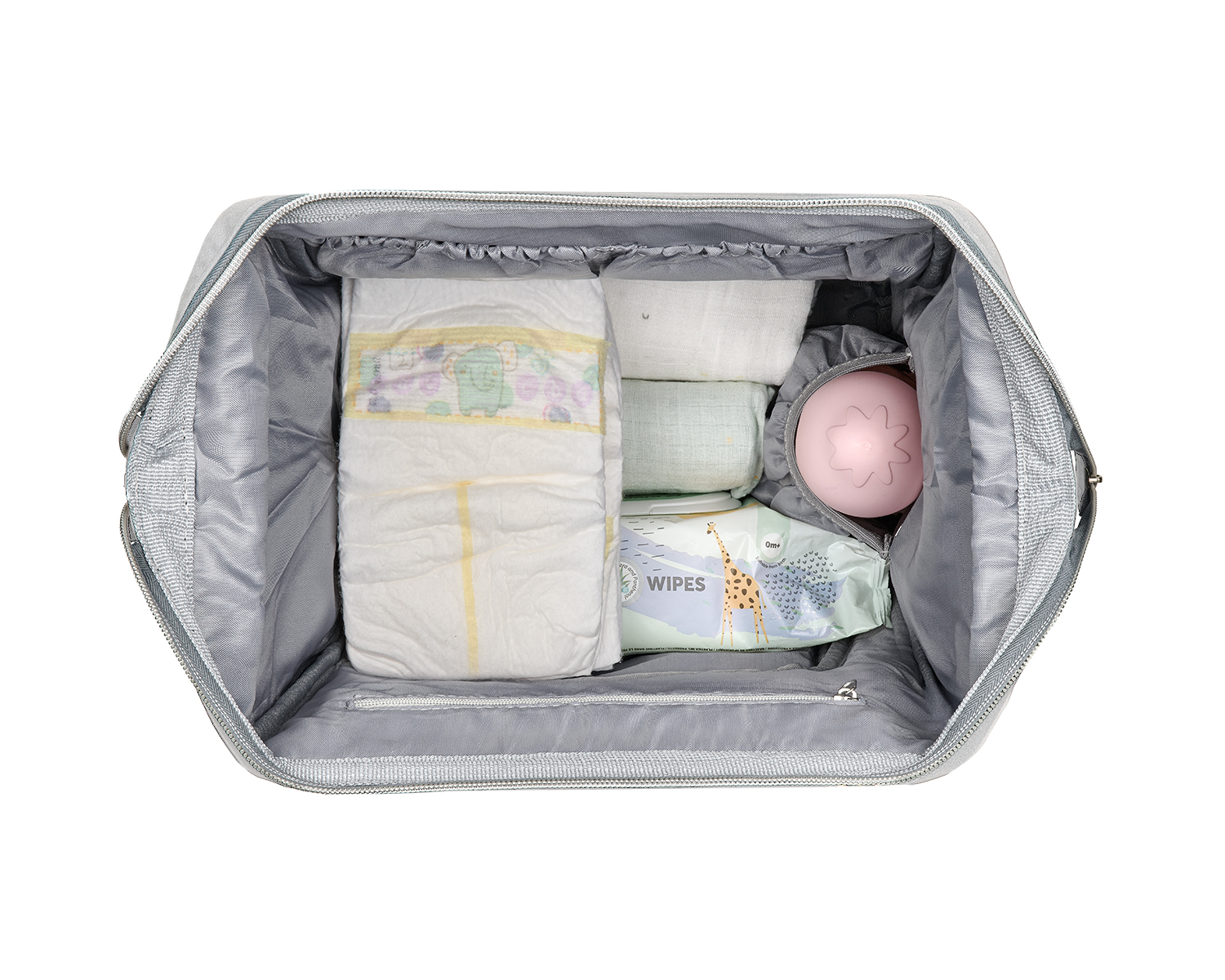Bolsa de mamá Myla Gris