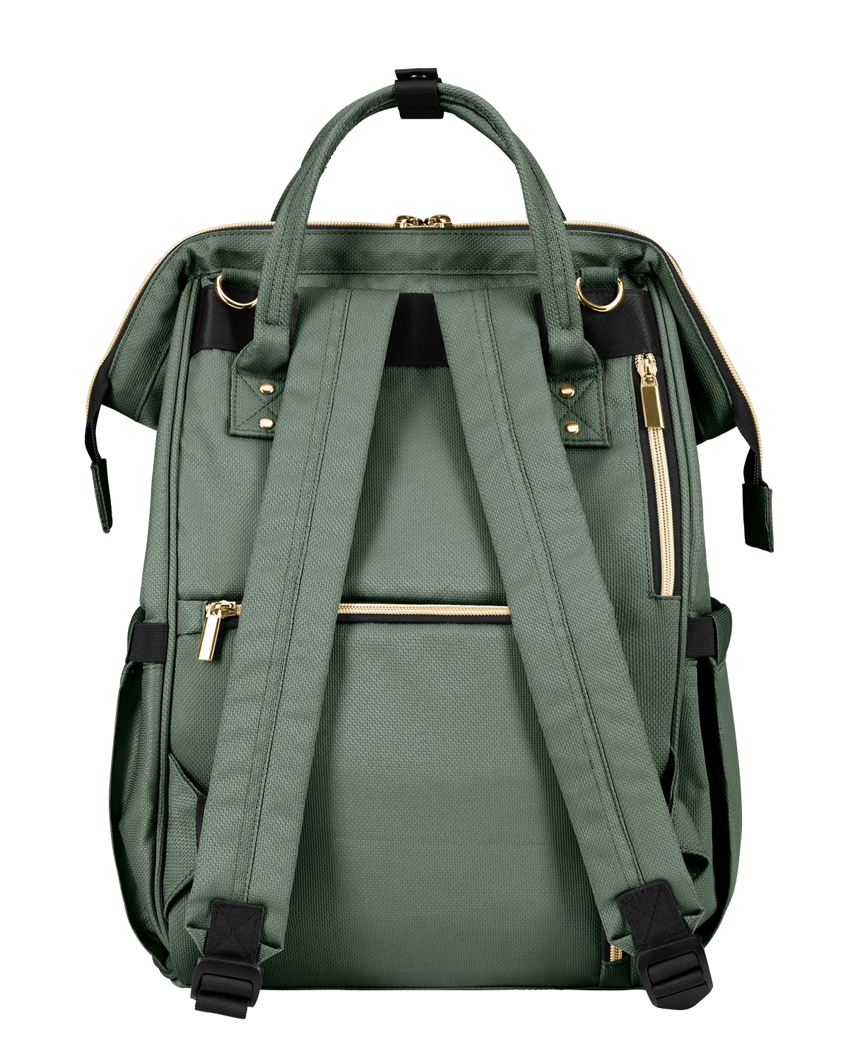 Bolsa de mamá Siena Verde Militar 2025